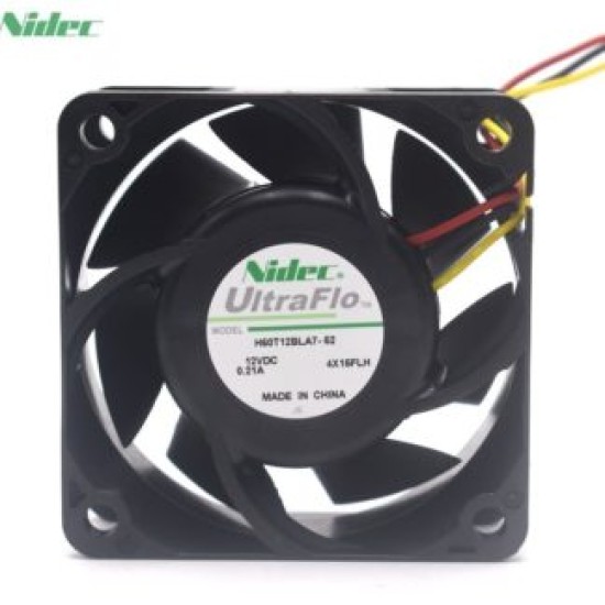 Nidec H60T12BLA7-52  12V 0.21A dual ball case cooling fan