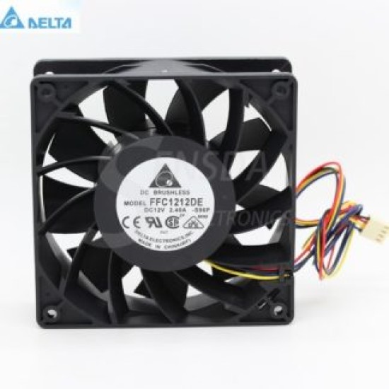 Delta FFC1212DE -S96P 12CM DC12V 2.4A industrial server inverter power supply cooling fans Delta FFC1212DE -S96P 12CM DC12V 2.4A industrial server inverter power supply cooling fans