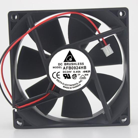Delta AFB0924HB DC24V 0.45A 9CM inverter cooling fan Delta AFB0924HB DC24V 0.45A 9CM inverter cooling fan