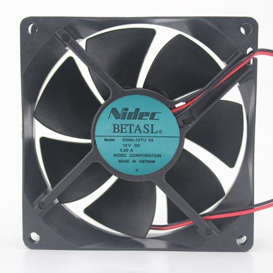 Nidec D09A-12TU 12V 0.2A inverter industrial cooling fan