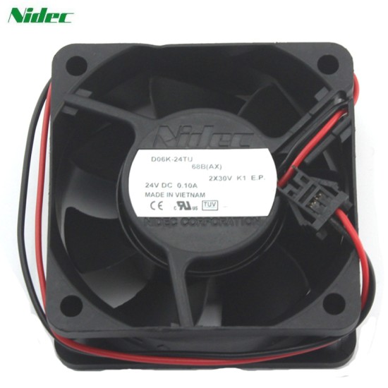 Nidec D06K-24TU 24V 0.10A 48B inverter cooling fan Nidec D06K-24TU 24V 0.10A 48B inverter cooling fan