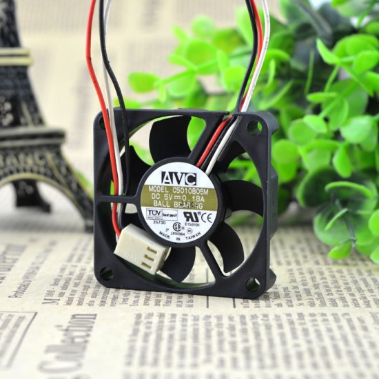 AVC C5010B05M DC5V 5CM 0.18A cooling fan AVC C5010B05M DC5V 5CM 0.18A cooling fan