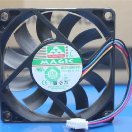 Magic MGT7012MB 7CM 12V 0.13A hydraulic four-wire PWM fan Magic MGT7012MB 7CM 12V 0.13A hydraulic four-wire PWM fan