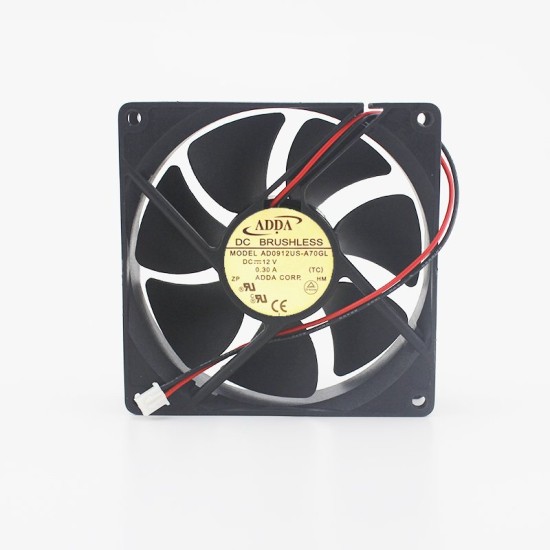 ADDA AD0912US-A70GL 9cm DC12V 0.3A inverter Cooling Fan ADDA AD0912US-A70GL 9cm DC12V 0.3A inverter Cooling Fan