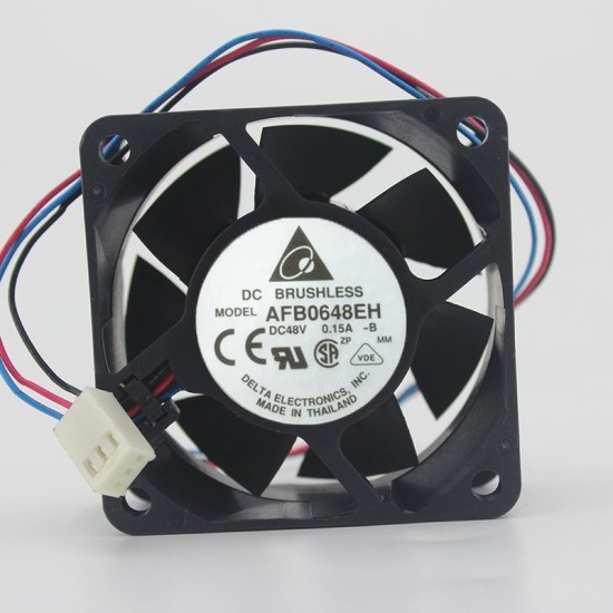 Delta AFB0648EH 6CM 48V 0.15A Double Ball Second Line Fan Delta AFB0648EH 6CM 48V 0.15A Double Ball Second Line Fan