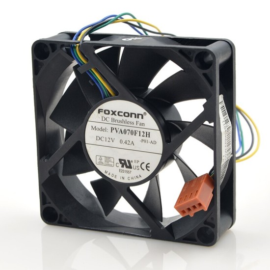 Foxconn PVA070F12H 12V 0.42A 7cm 4-wire cooling fan