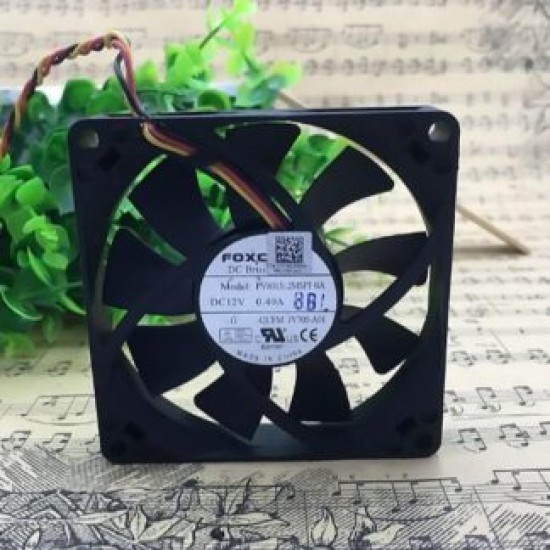 PV801512MSPF0A 12V 0.40A 8015 8cm 3line large air volume fan PV801512MSPF0A 12V 0.40A 8015 8cm 3line large air volume fan