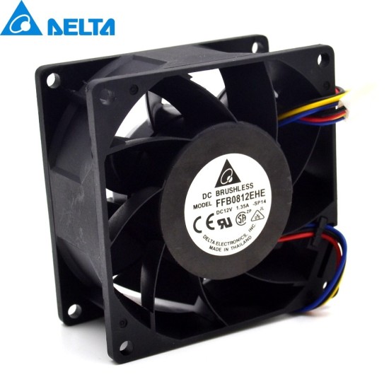 Delta FFB0812EHE 12V 1.35A Need double ball bearing fan Delta FFB0812EHE 12V 1.35A Need double ball bearing fan