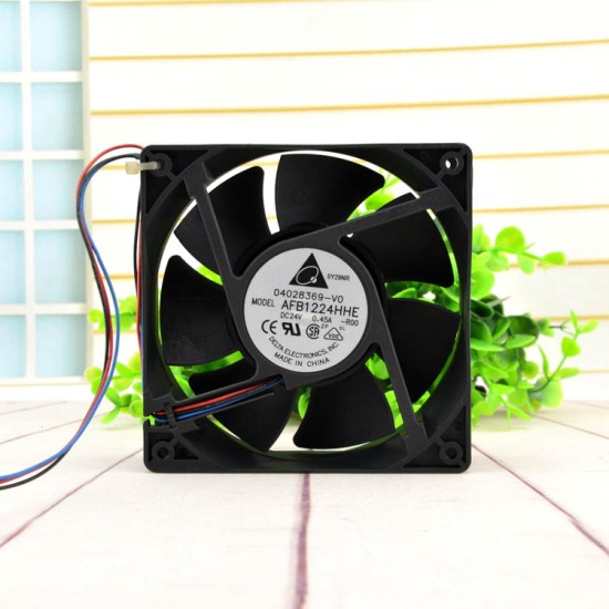 Delta AFB1224HHE 24v 0.45A 3 line welding machine cooling fan Delta AFB1224HHE 24v 0.45A 3 line welding machine cooling fan