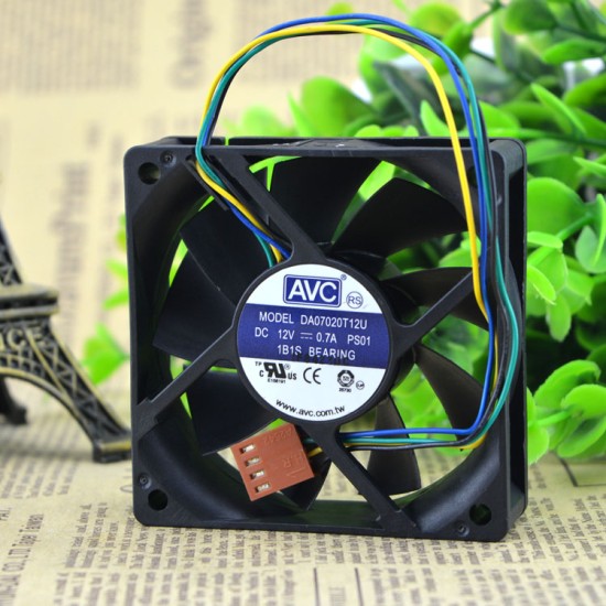 AVC DA07020T12U 12V ball CPU cooling fan AVC DA07020T12U 12V ball CPU cooling fan