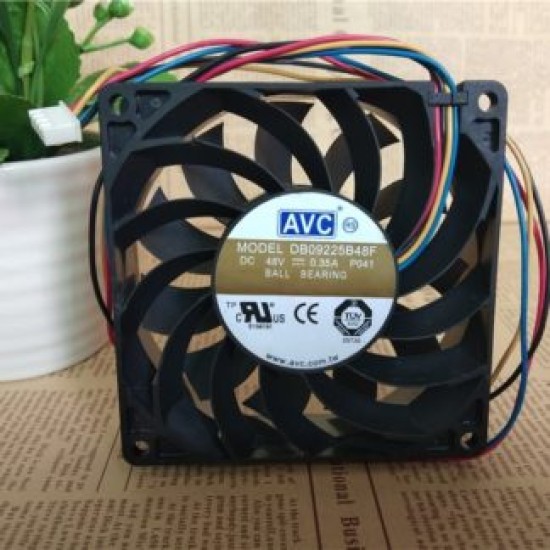 AVC DB09225B48F 9225 48v 0.35a 48V Cooling fan AVC DB09225B48F 9225 48v 0.35a 48V Cooling fan