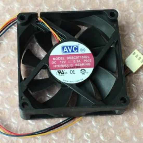 AVC DSSC0715R2L P002 DC12V 0.3A Server Square Cooling fan AVC DSSC0715R2L P002 DC12V 0.3A Server Square Cooling fan