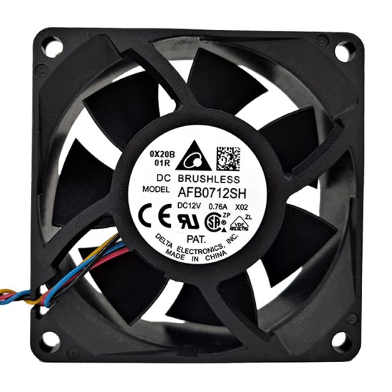 AFB0712SH X02 Delta DC12V 0.76A cooling fan