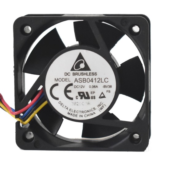 Delta ASB0412LC 40mm DC12V 0.06A quiet PWM 4-wire cooling fan Delta ASB0412LC 40mm DC12V 0.06A quiet PWM 4-wire cooling fan