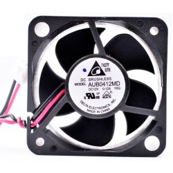 Delta AUB0412MD DC12V 0.12A Computer chassis CPU power cooling fan Delta AUB0412MD DC12V 0.12A Computer chassis CPU power cooling fan