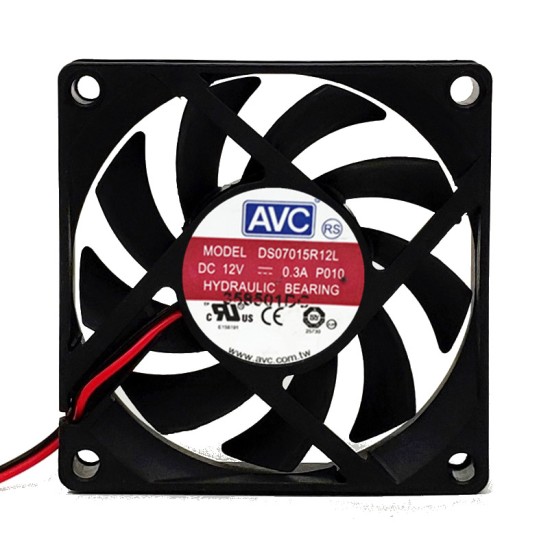 AVC DS07015R12L DC12V 0.30A 4-wire CPU cooling fan AVC DS07015R12L DC12V 0.30A 4-wire CPU cooling fan