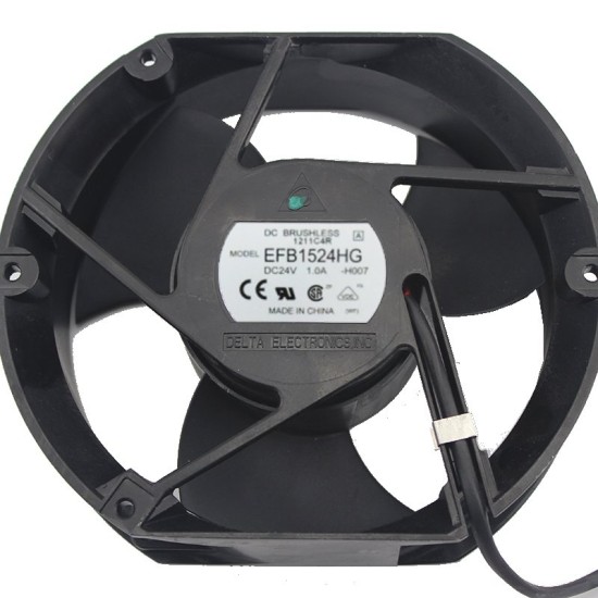 Delta EFB1524HG DC24V 1.0A 172mm Cooling Fan Delta EFB1524HG DC24V 1.0A 172mm Cooling Fan