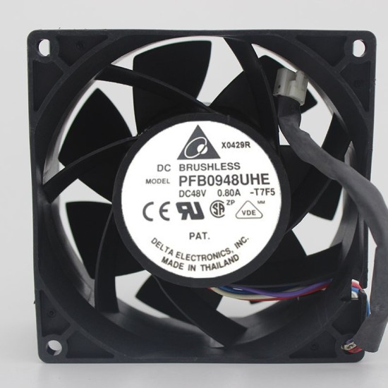 delta PFB0948EHE 48V 0.26A 9CM three line double ball fan delta PFB0948EHE 48V 0.26A 9CM three line double ball fan
