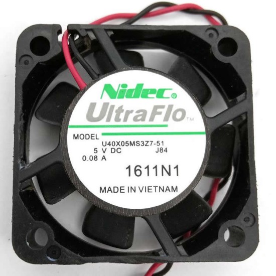 Nidec U40X05MS3Z7-51 U40X05ML27-51 4CM 0.1a 5V 0.08A cooling fan