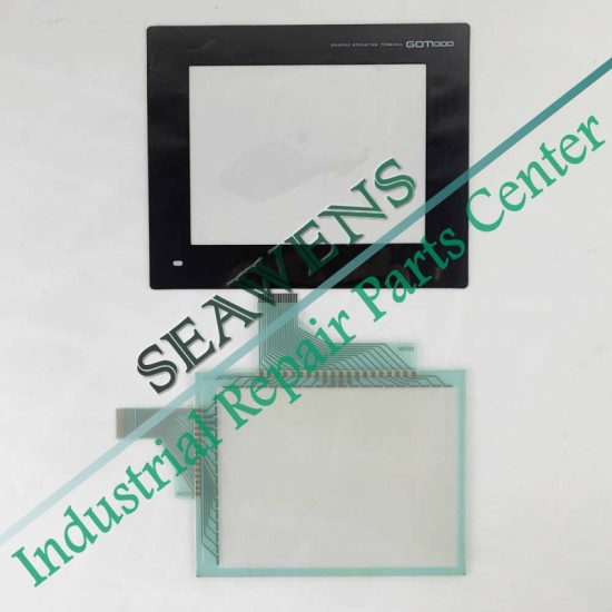 GT15-J71E71-100-U Touch Screen Glass With Membrane Film